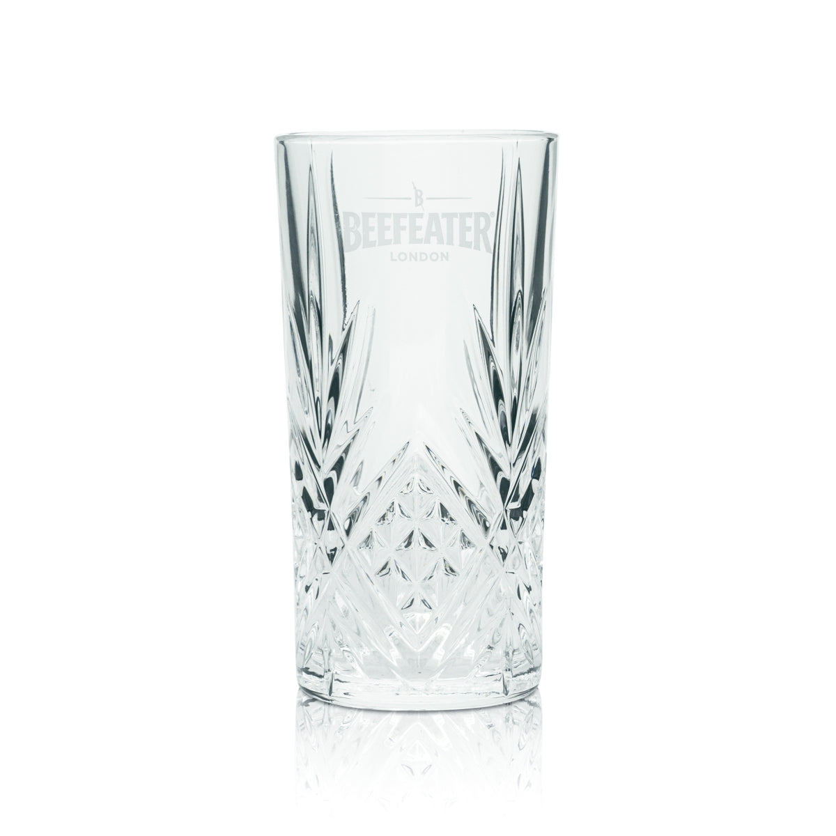 Beefeater Gin Glass 0,3l Longdrink Relief Glasses Cocktail Contour Crystal Gastro