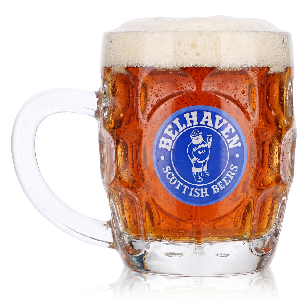 Szklanka do piwa Belhaven 0,3 l – dzbanek z reliefem Scottish Beers