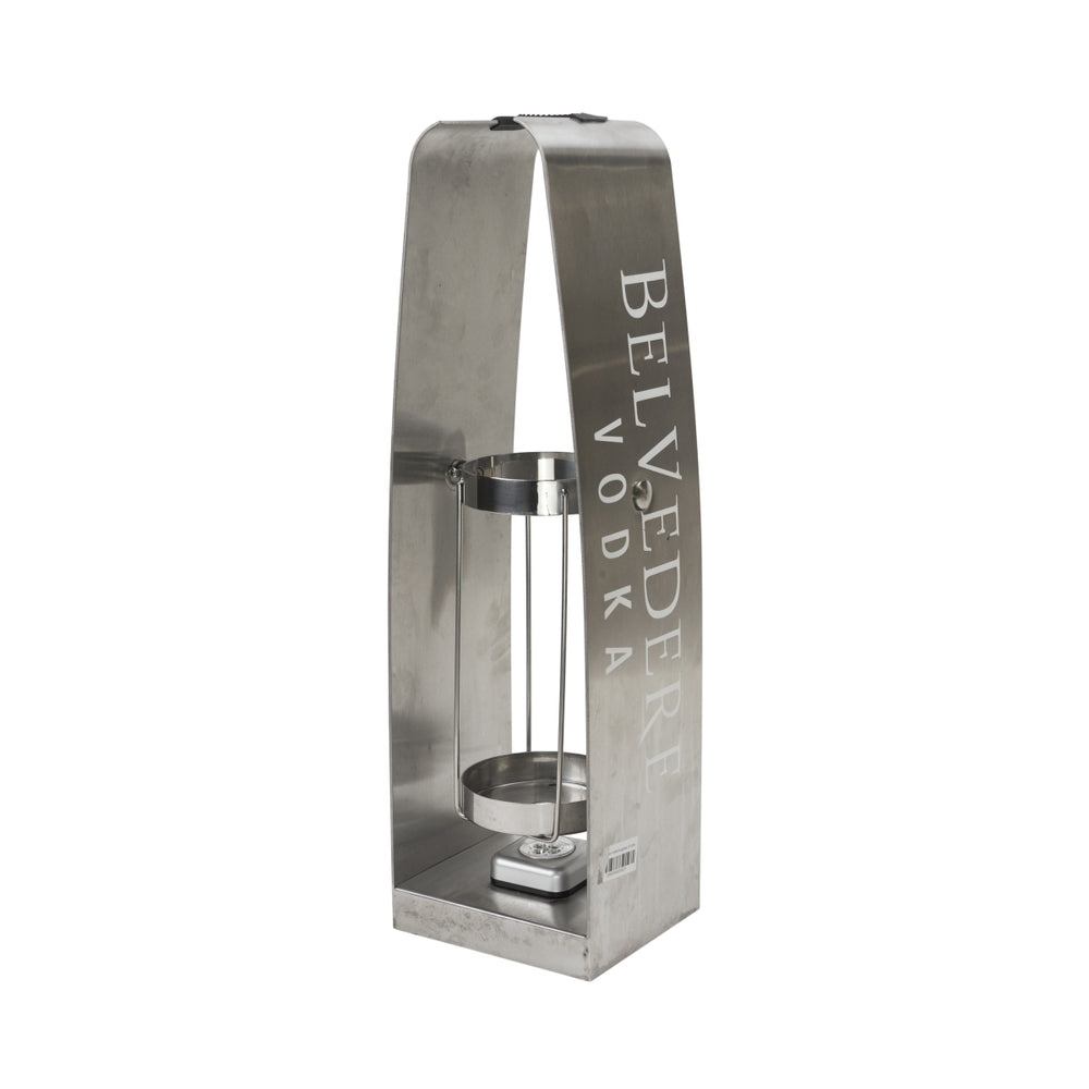 Nalewak do wódki Belvedere 3l obrotowy z diodą LED Swing Bottle Glorifier Metal