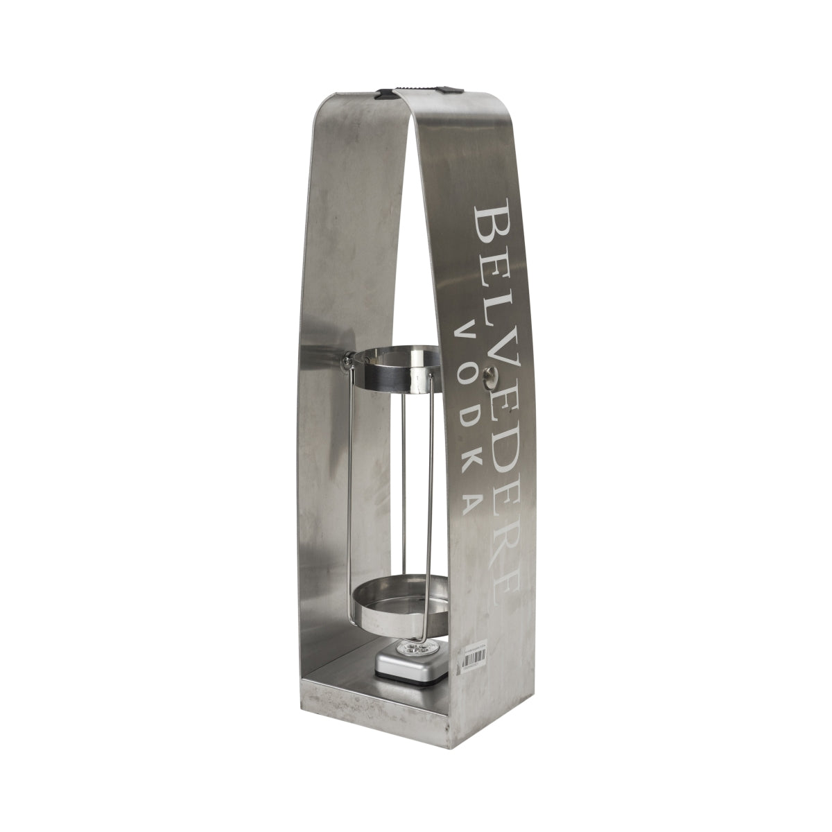 Nalewak do wódki Belvedere 3l obrotowy z diodą LED Swing Bottle Glorifier Metal
