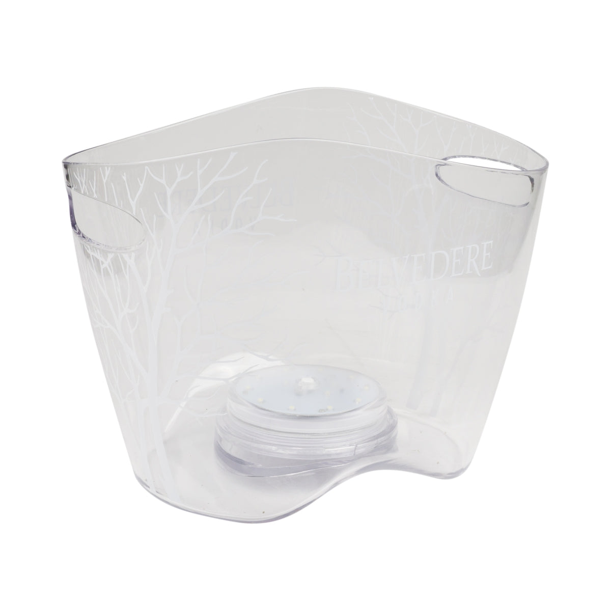 Belvedere Vodka Cooler LED Light Bottles Ice Cube Box Pojemnik na lód Cooler Display