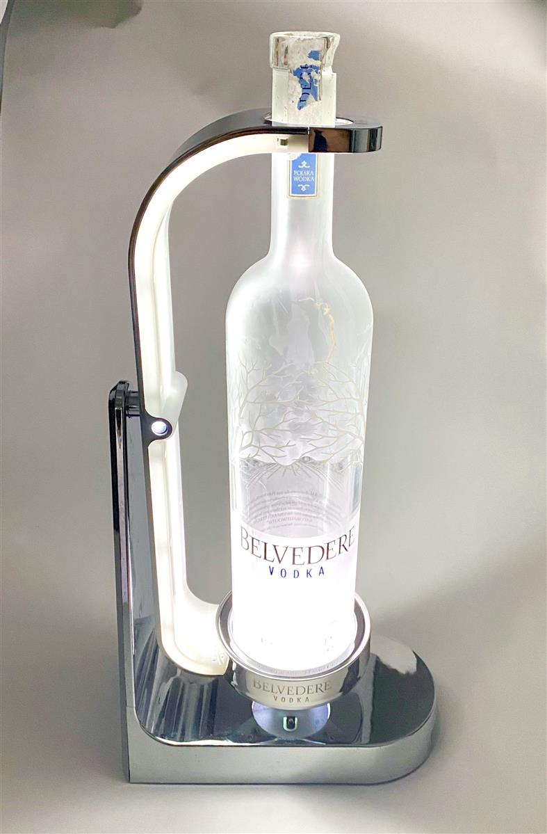 Belvedere Vodka LED hustawka obrotowa uchwyt na butelki 3 l Belvedere nowa wersja