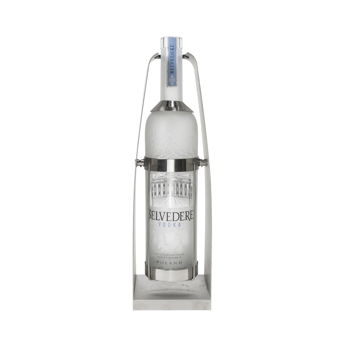 Belvedere Vodka Swivel 6l Metalowy nalewak do butelek Swing Metal Glorifier – Widok 4