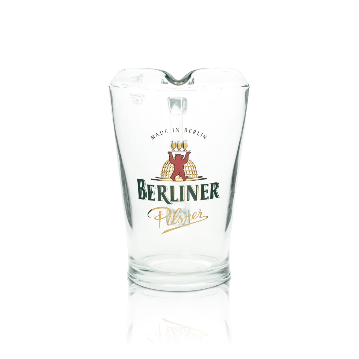 Dzbanek do piwa Berliner Pilsener Karafka 1,5l Zewnętrzny browar Gieser Sahm Jug