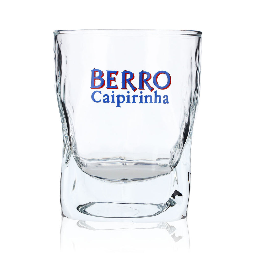 Berro d´Agua Cachaca Szklanka 0,3 l Szklanki do likierów „Berro Caipirinha” z reliefem