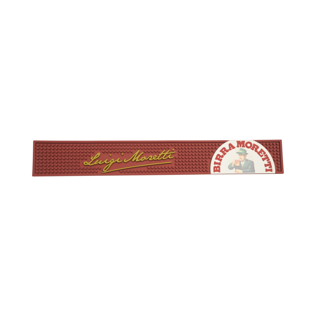 Birra Moretti mata barowa do piwa Luigi Italy mata do odsączania szklanek Runner Beer