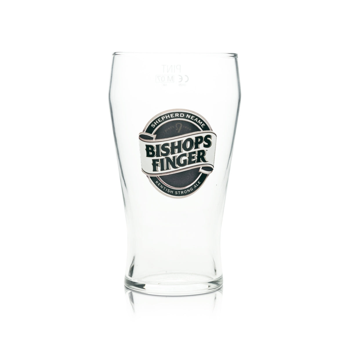 6x Szklanka do piwa Bishops Finger 0,5l Kufel Pinta Shepherd Neame Szklanki do piwa Ale One – Widok 2
