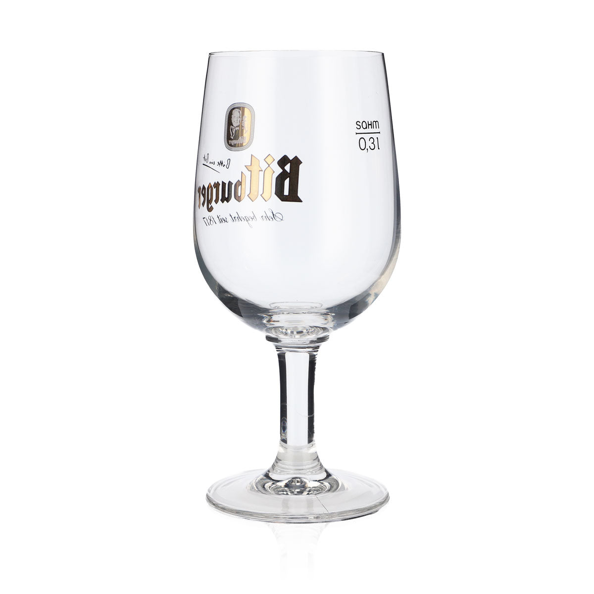 Piwo Bitburger Szklanka do piwa Pokal Szklanki do piwa Gaston 0,3 l „Das besondere Alte” – Widok 3