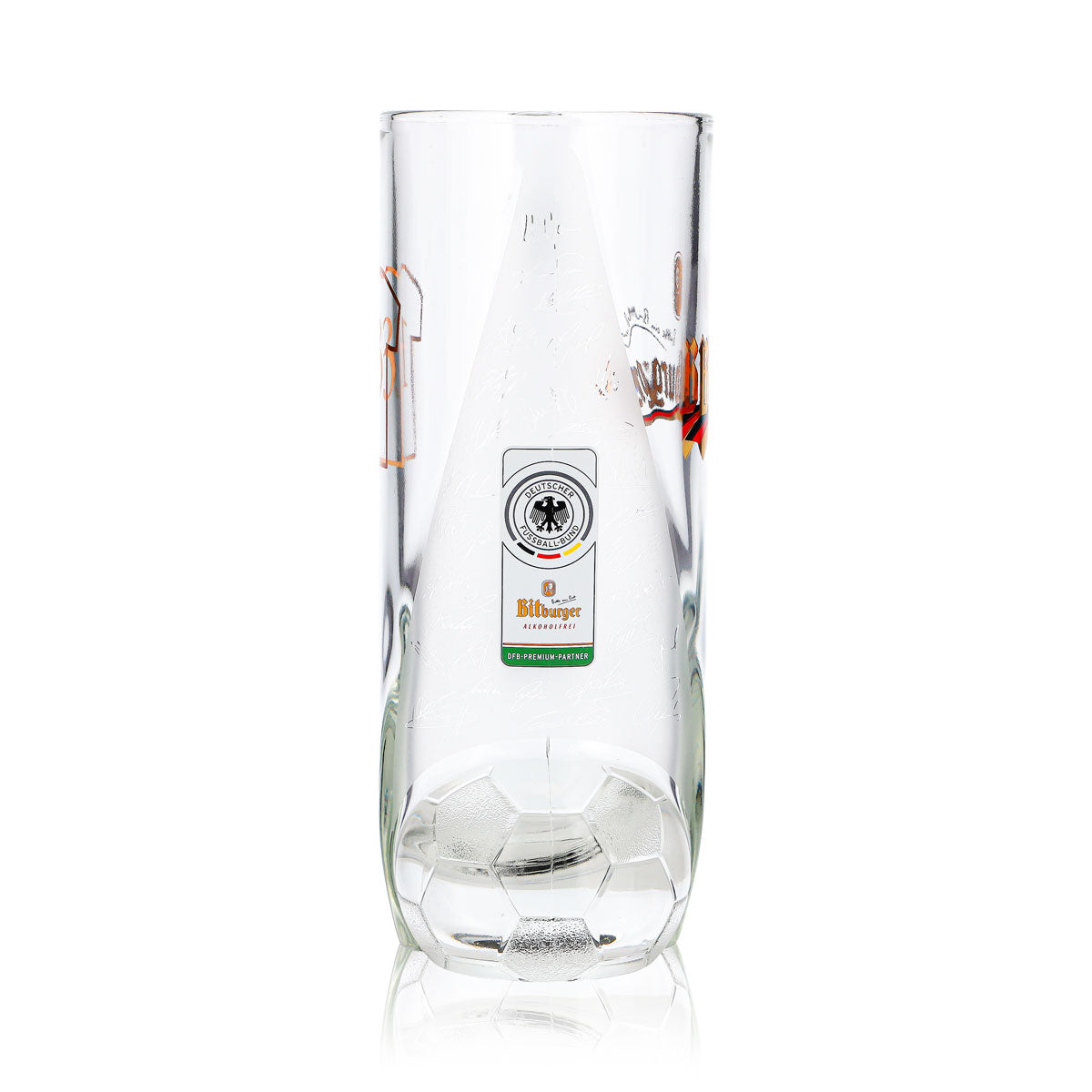 Szklanka do piwa Bitburger 0,4 l, dzbanek DFB-Premium bezalkoholowe, numer na koszulce 13 – Widok 4