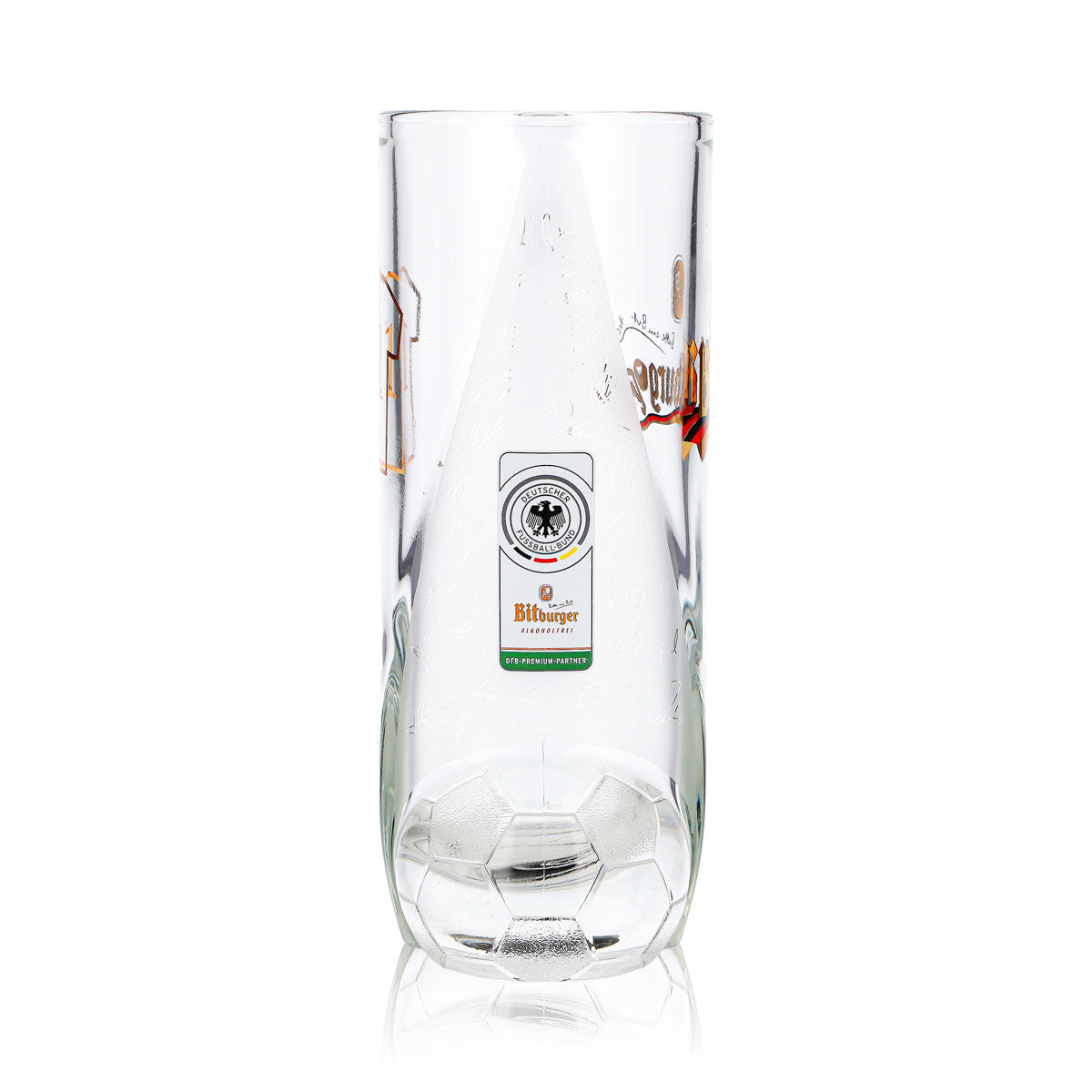 Szklanka do piwa Bitburger 0,4 l, dzbanek DFB-Premium bezalkoholowe, numer na koszulce 11 – Widok 4