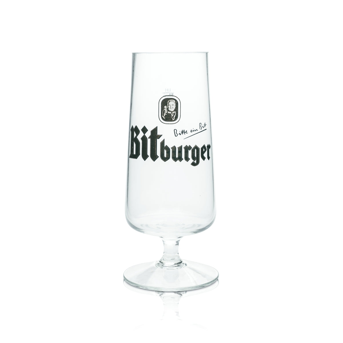 Szklanka do piwa Bitburger 1l XL Kubek Tulipan Szklanki Buty Łodyga Browar Kufel do piwa