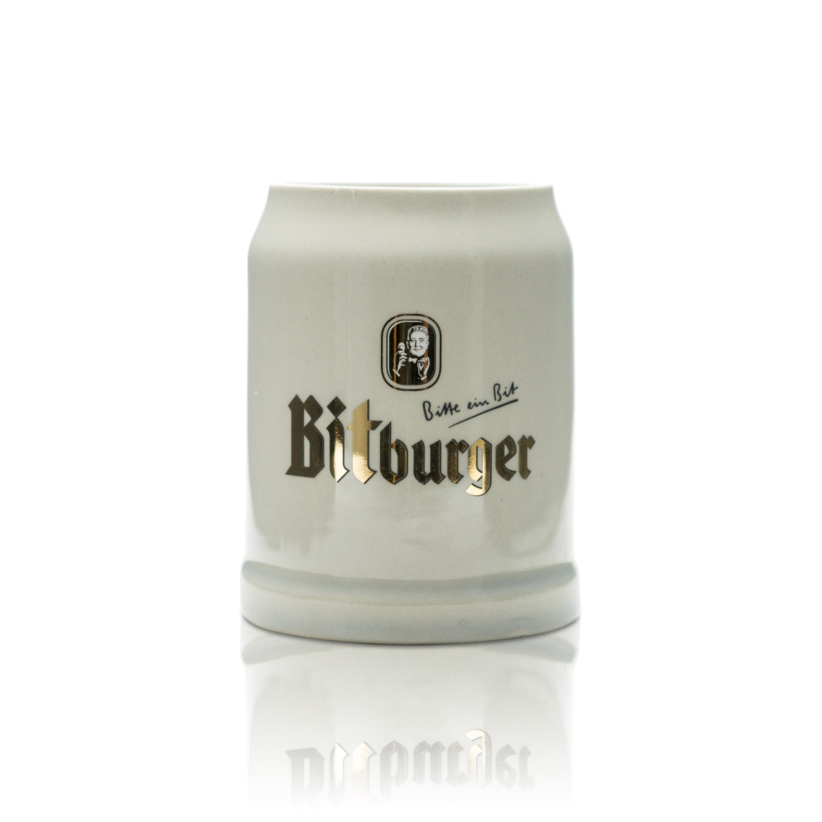 Bitburger kufel do piwa 0,4l gliniany dzbanek Seidel szklanki z uchwytem kamienne dzbanki Braurei Beer