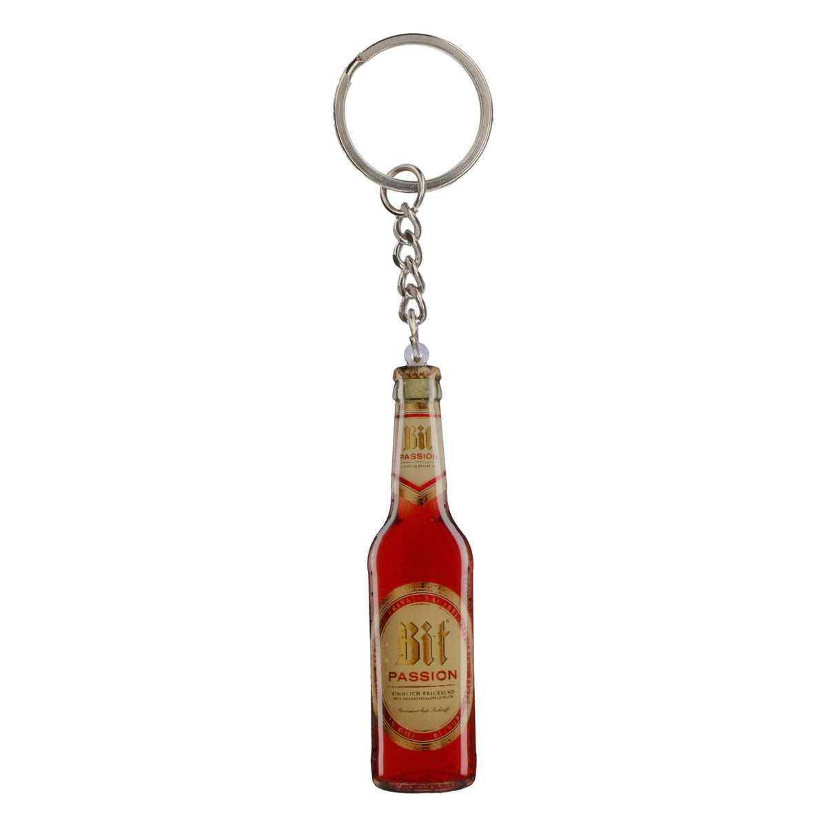 Breloczek do kluczy z motywem piwa Bitburger „Passion”