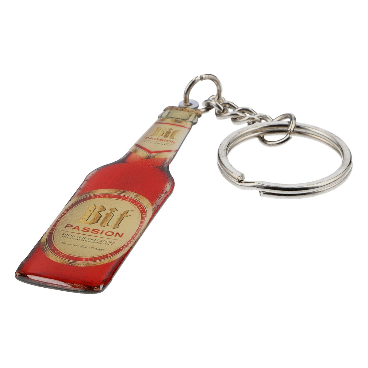 Breloczek do kluczy z motywem piwa Bitburger „Passion” – Widok 2