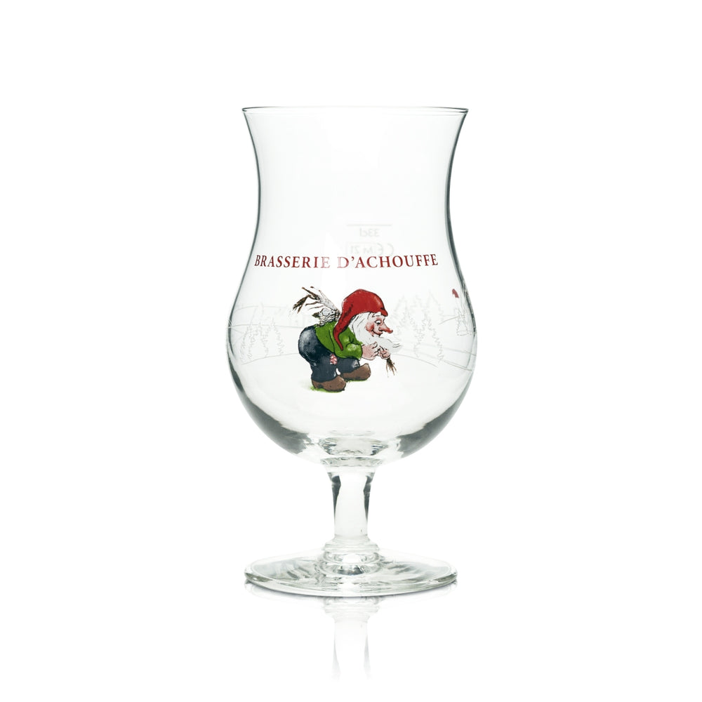 Szklanka do piwa Brasserie D' Achouffe 0,33l Goblet Half Pint Craft Beer Dwarf Glasses