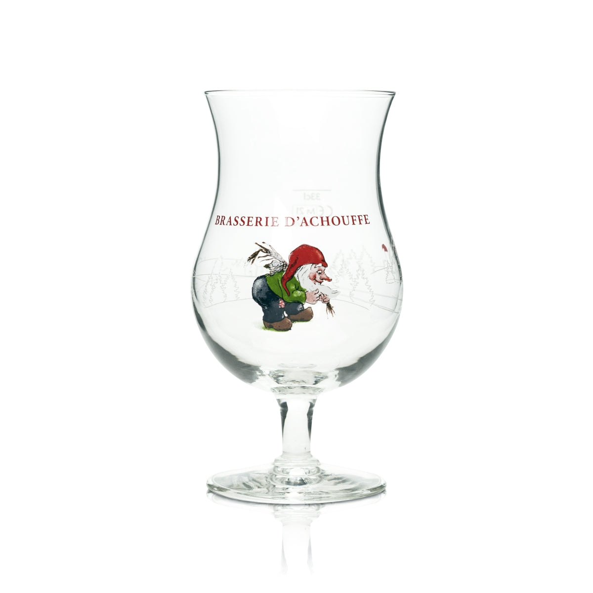 Szklanka do piwa Brasserie D' Achouffe 0,33l Goblet Half Pint Craft Beer Dwarf Glasses