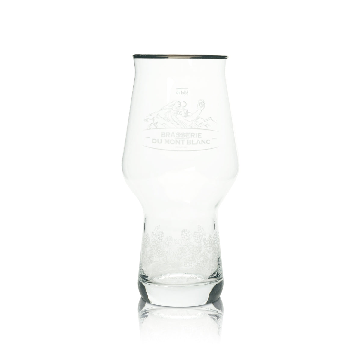 6x Brasserie Du Mont Blanc Szklanka do piwa 0,5l Kufel Craft Master One Szklanki do piwa – Widok 2