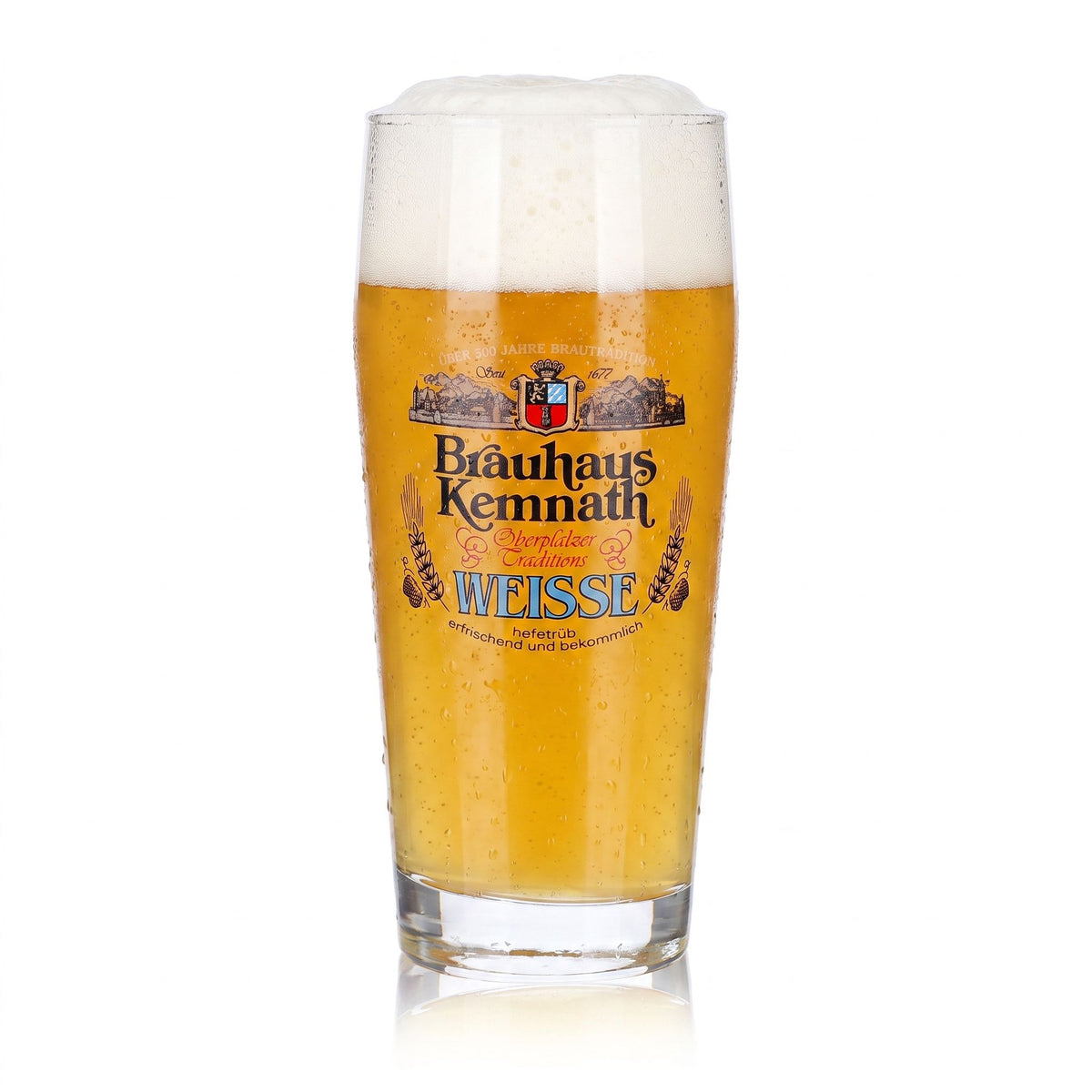 Szklanka do piwa „Brauhaus Kemnath” 0,4 l, kubek „Weisse”