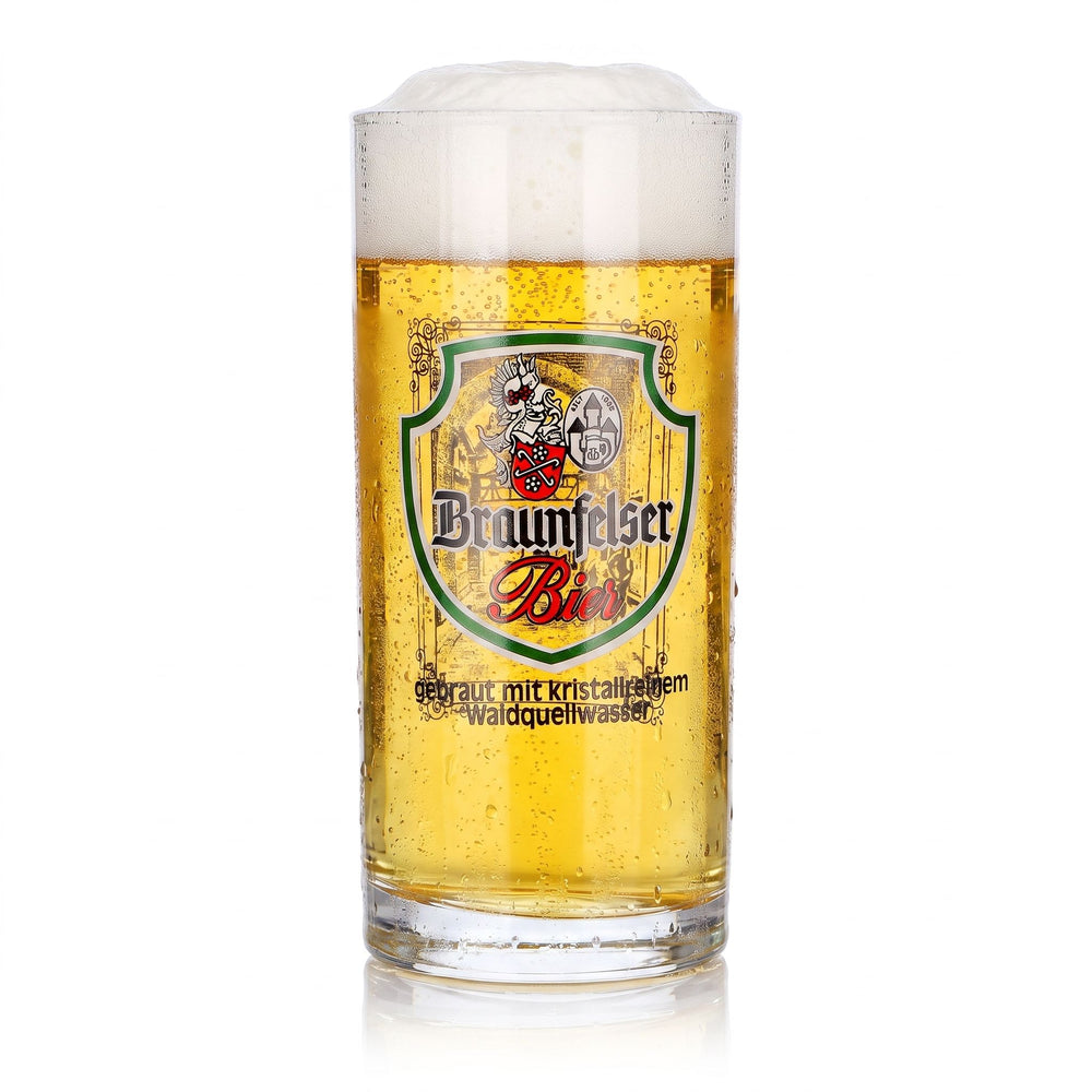 Szklanka do piwa Braunfelser, kubek o pojemności 0,3 l z motywem bramy miejskiej