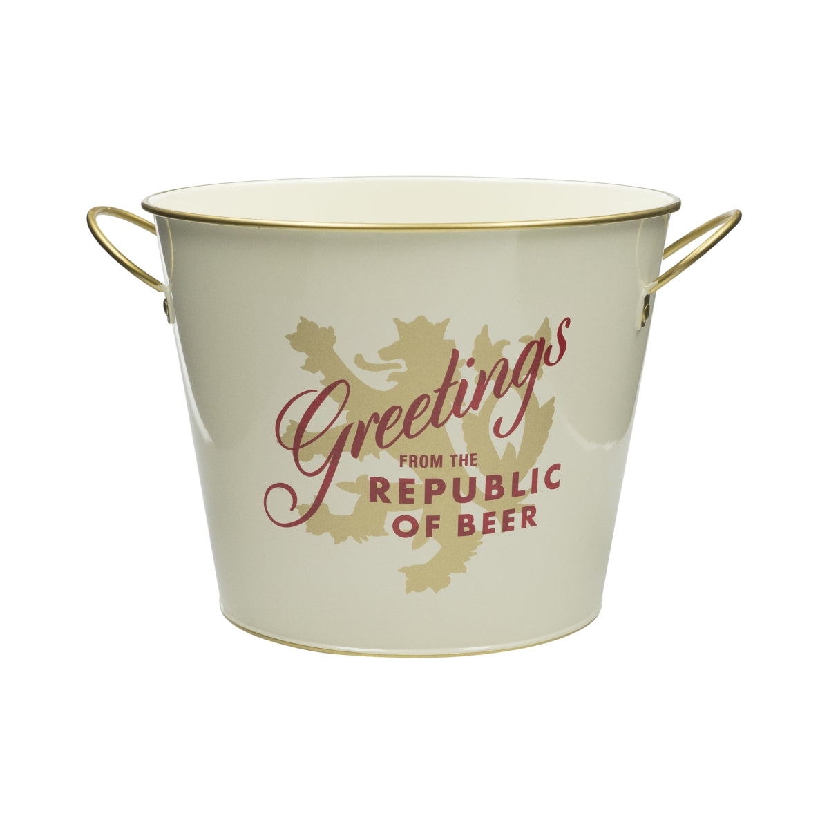 Budweiser Ice Bucket Cooler Ice Box Bucket Bottles Drinks Bottle Ø23cm Uchwyt