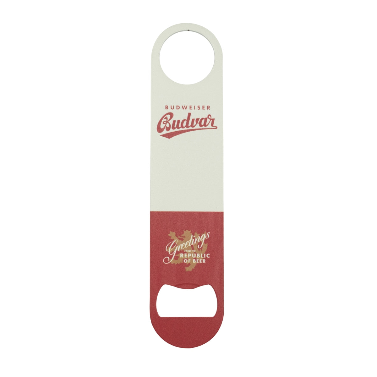 Otwieracz do butelek Budweiser Barblade Otwieracz do butelek Budvar Crown Cork Beer CZE