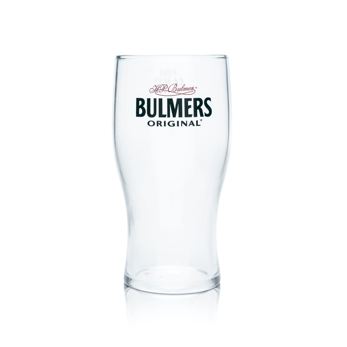 Bulmers Cider Beer Glass 0,55l Willi Mug Original Pint Glasses Irlandzki browar