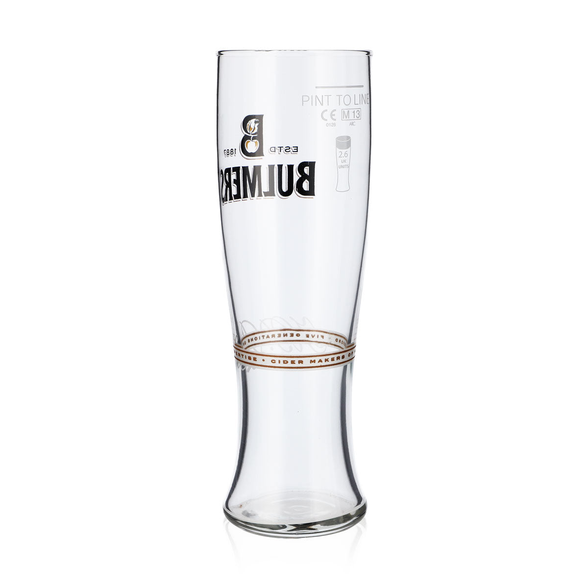Szklanki Bulmers Cider 0,63 l Szklanki do cydru Szklanka typu pint Kubek „Pint to Line” – Widok 3