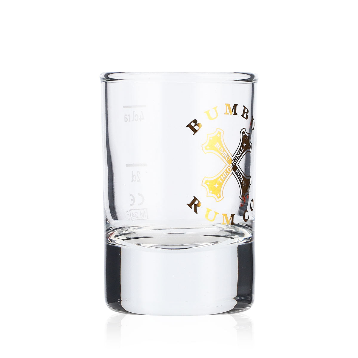 Bumbu Rum Szklanka Shotglas Stamper Krótka 2cl 4cl Rastal side – Widok 2