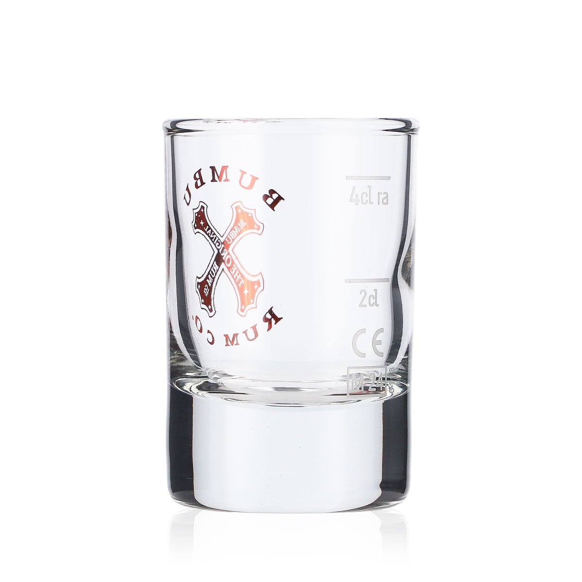 Bumbu Rum Szklanka Shotglas Stamper Krótka 2cl 4cl Rastal side – Widok 3