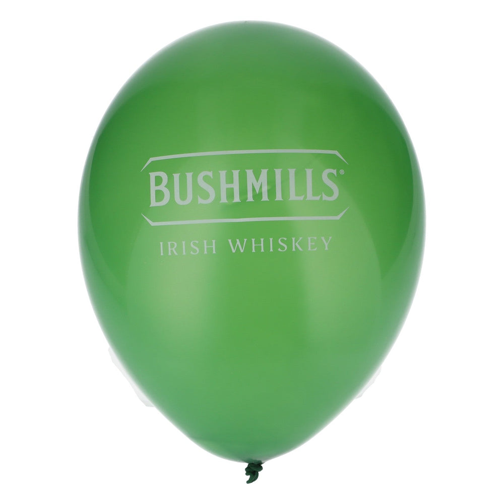 10x balon Bushmills Whisky Balon dekoracyjny na imprezę Białe logo