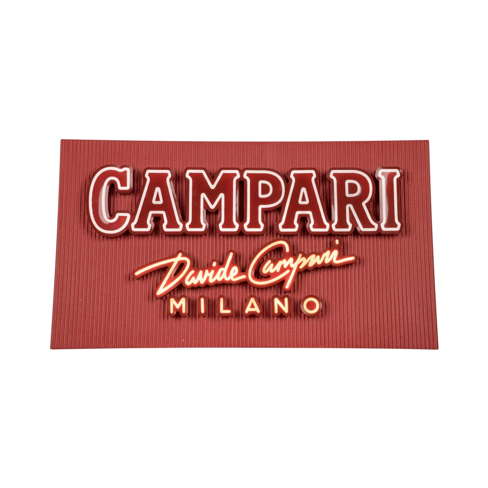 Campari podświetlany znak Milano LED znak czerwona ściana światło neon styl Davide Włochy