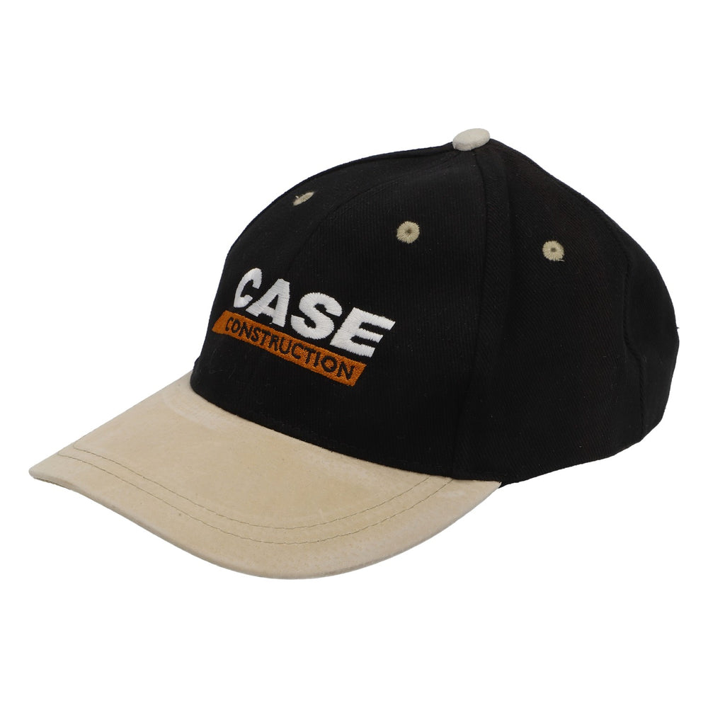 Case Construction USA Czapka z daszkiem Czapka typu trucker Motyw „Alcantara” czarna