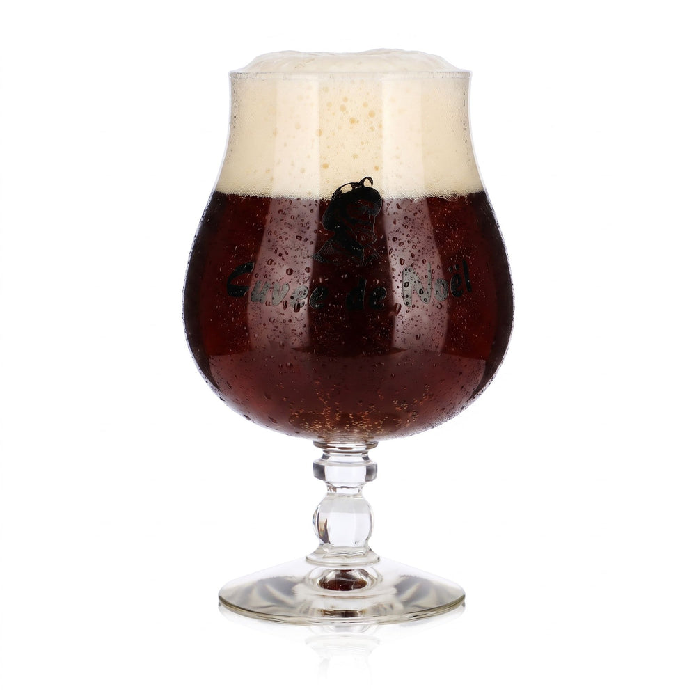 Szklanka do piwa Castelain 0,5 l, typu „Schwenker”, „Cuvée de Noel”, Durobor