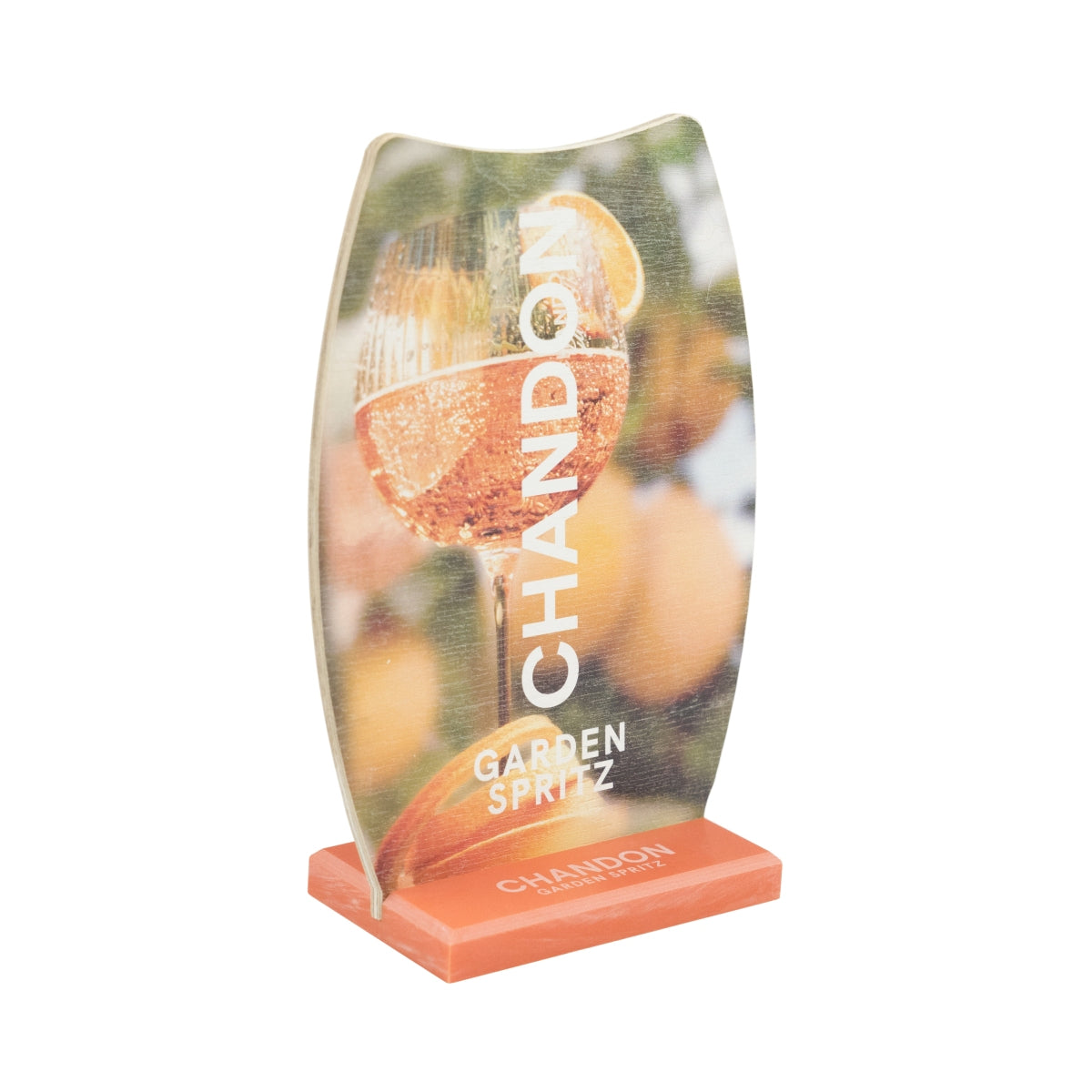 Chandon Garden Spritz promocyjny ekspozytor stołowy gastro pub kawiarnia napoje Aperol