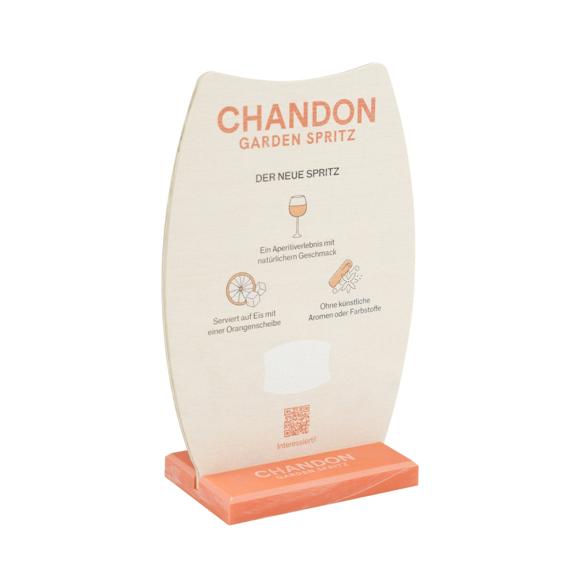 Chandon Garden Spritz promocyjny ekspozytor stołowy gastro pub kawiarnia napoje Aperol – Widok 2