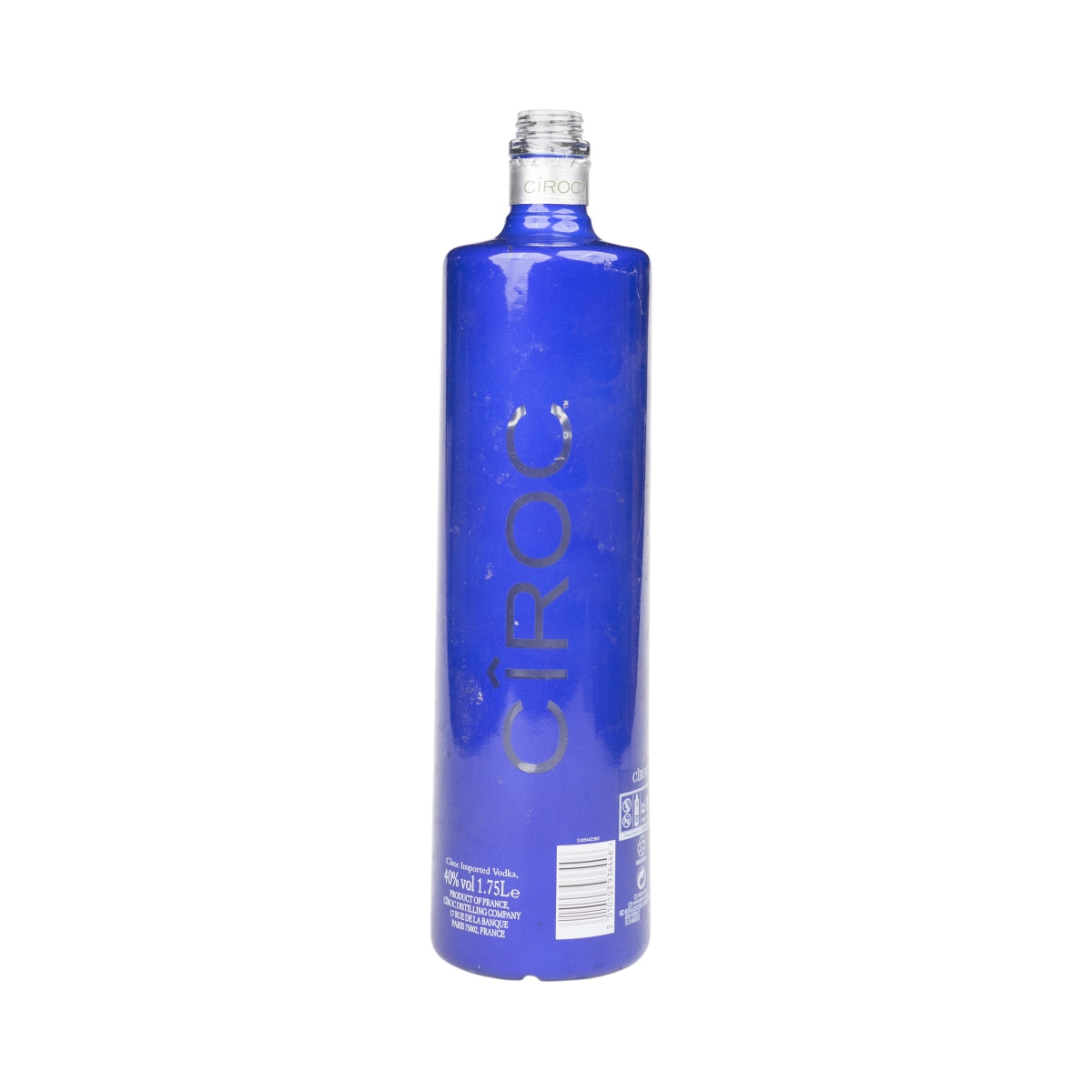 Ciroc Vodka butelka 1,75l EMPTY używana Ultra Premium Vodka niebieska dekoracja rzemiosło – Widok 2