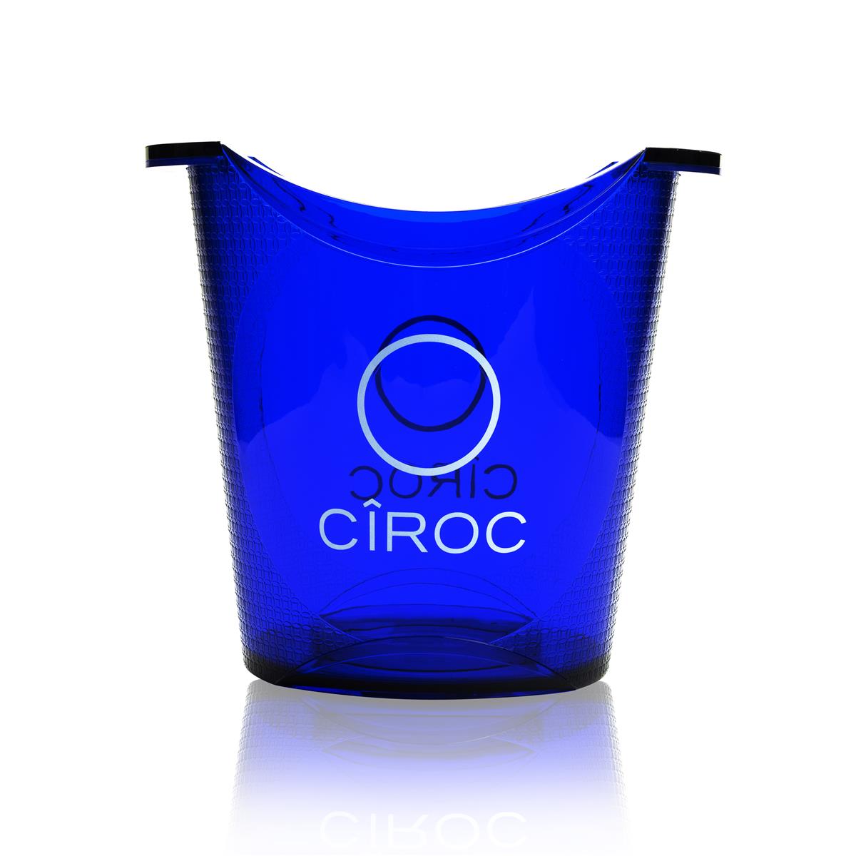 Ciroc Vodka Chłodziarka do butelek Pojemnik na kostki lodu Single niebieski Le Blue