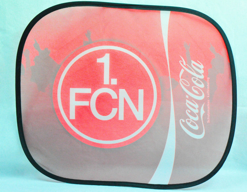 Coca Cola Osłona przeciwsłoneczna do samochodu Osłona przeciwsłoneczna na boczną szybę „1.FC Nürnberg”