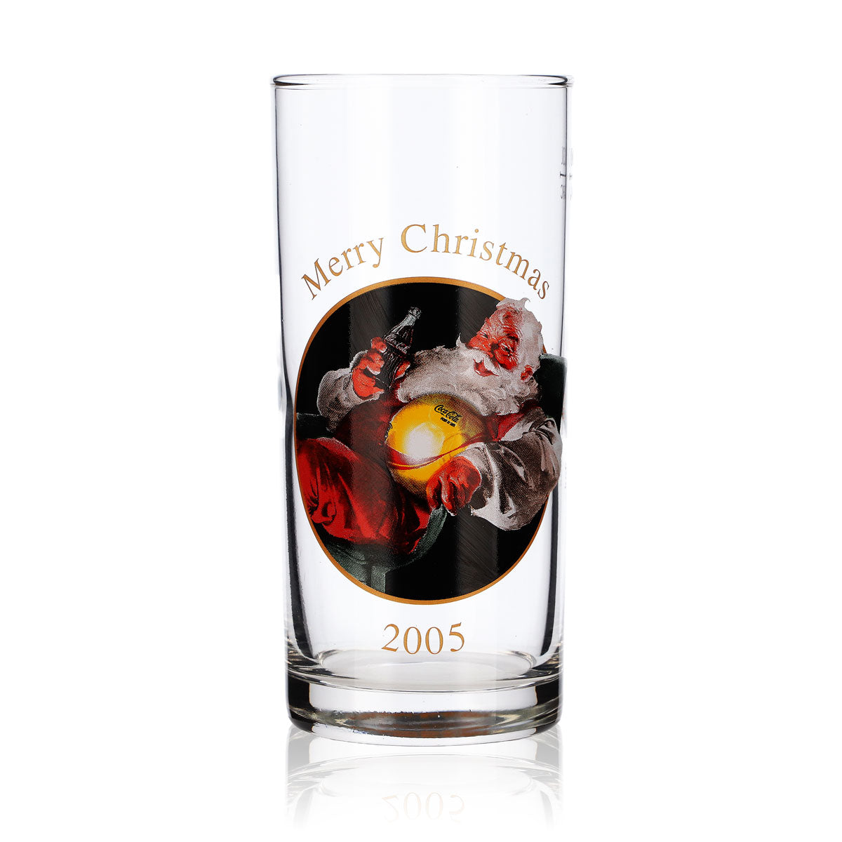 Szklanka Coca Cola 0,3 l „Merry Christmas 2005” Napój bezalkoholowy Kubek świąteczny
