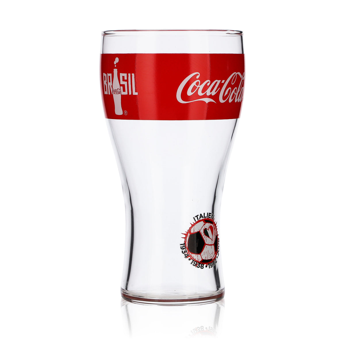 Coca Cola  Szklanka / Szklanki Szklanka kolekcjonerska Mistrz świata Szklanka nr 2 Włochy – Widok 2