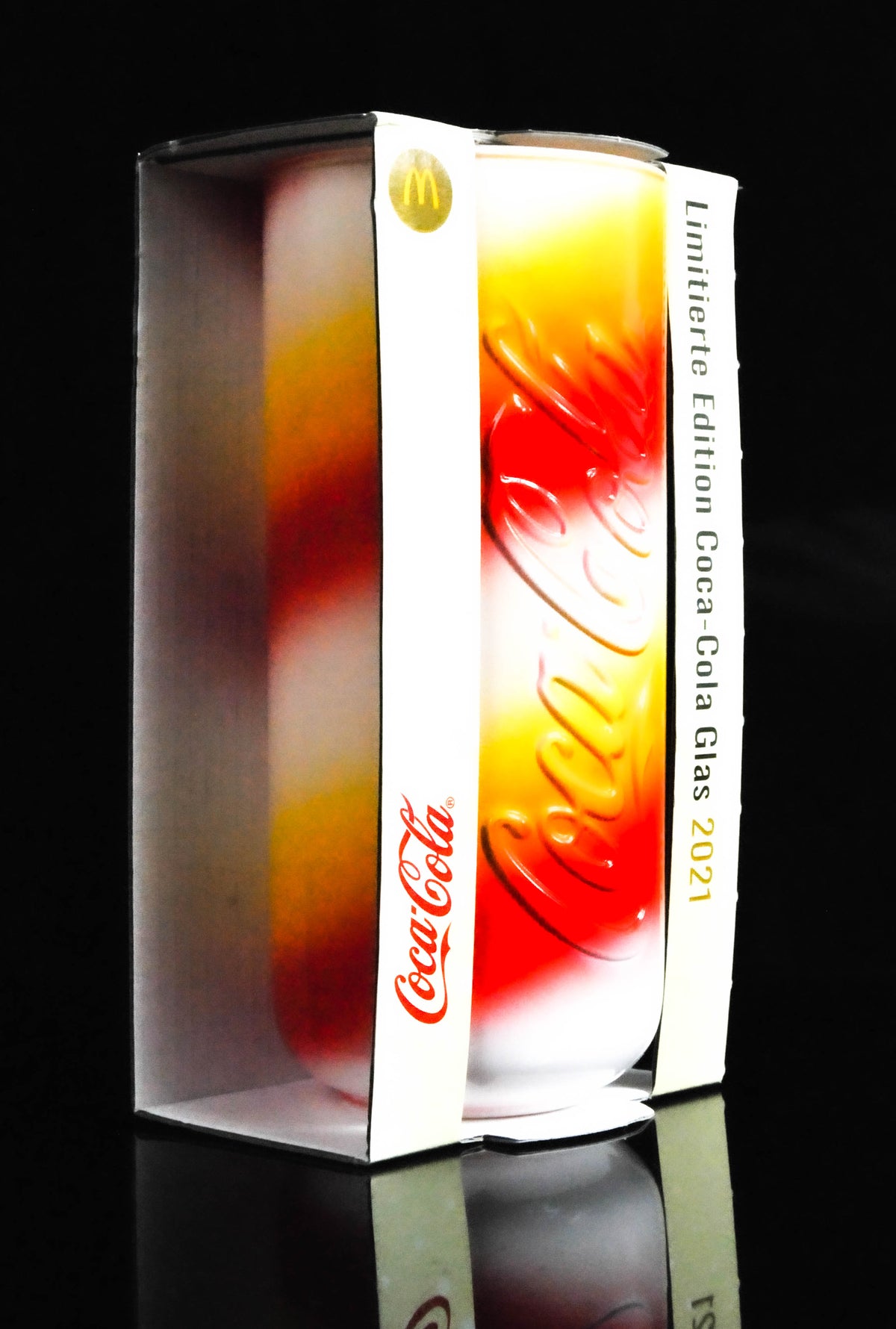 Szklanki Coca Cola  Szklanka kolekcjonerska 50 lat Mc Donalds Edycja urodzinowa 2021 – Widok 3