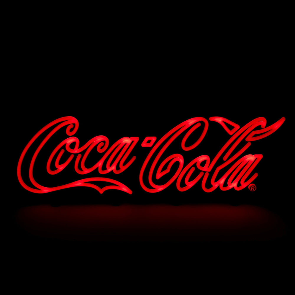 Coca Cola podświetlany znak LED neon wyświetlacz dekoracja ścienna podświetlany bar