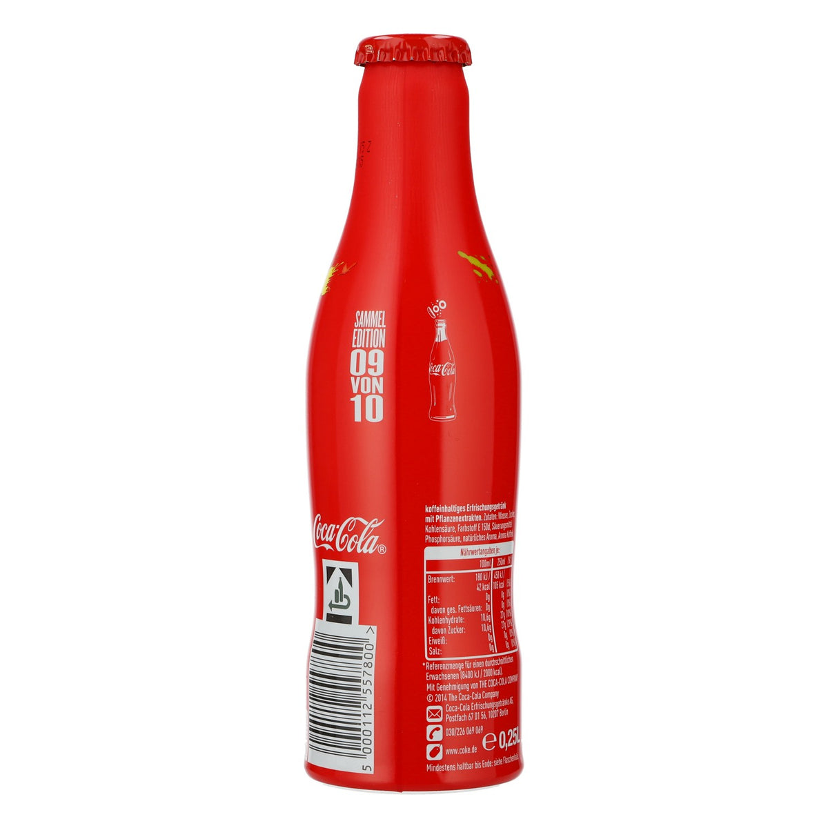 Butelka Coca Cola Softdrink Showflasche 2000, edycja kolekcjonerska 100 lat  Butelka dekoracyjna – Widok 3