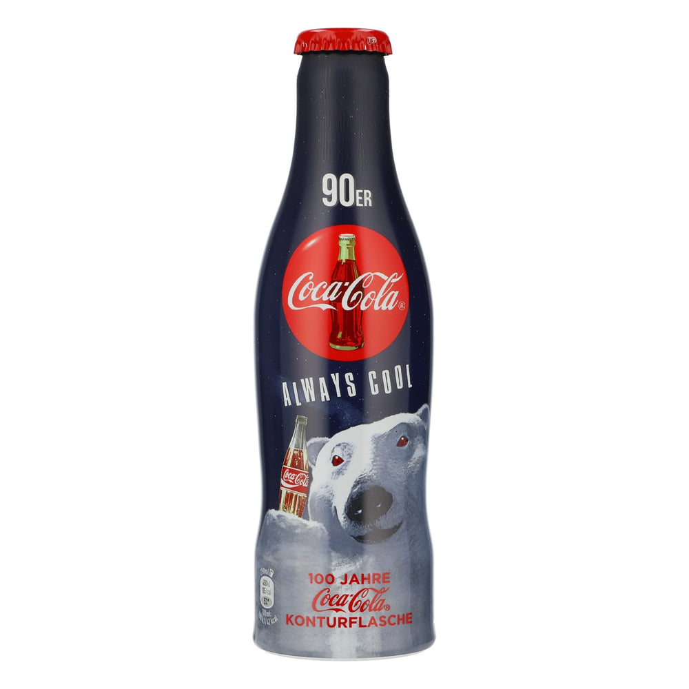 Butelka Coca Cola Softdrink Show z lat 90. Edycja kolekcjonerska 100 lat butelki dekoracyjnej