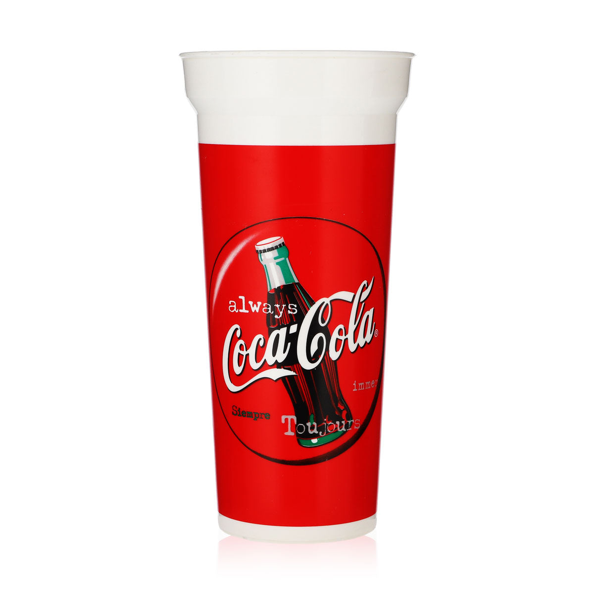 Kubek do napojów bezalkoholowych Coca Cola 0,61 l Kubek plastikowy Zugbild Adoma – Widok 3