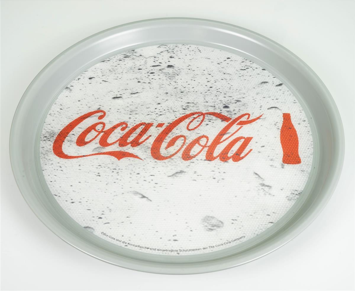 Coca Cola Napoje bezalkoholowe Taca Taca do serwowania Taca kelnerka szara NieprzywierajÄca