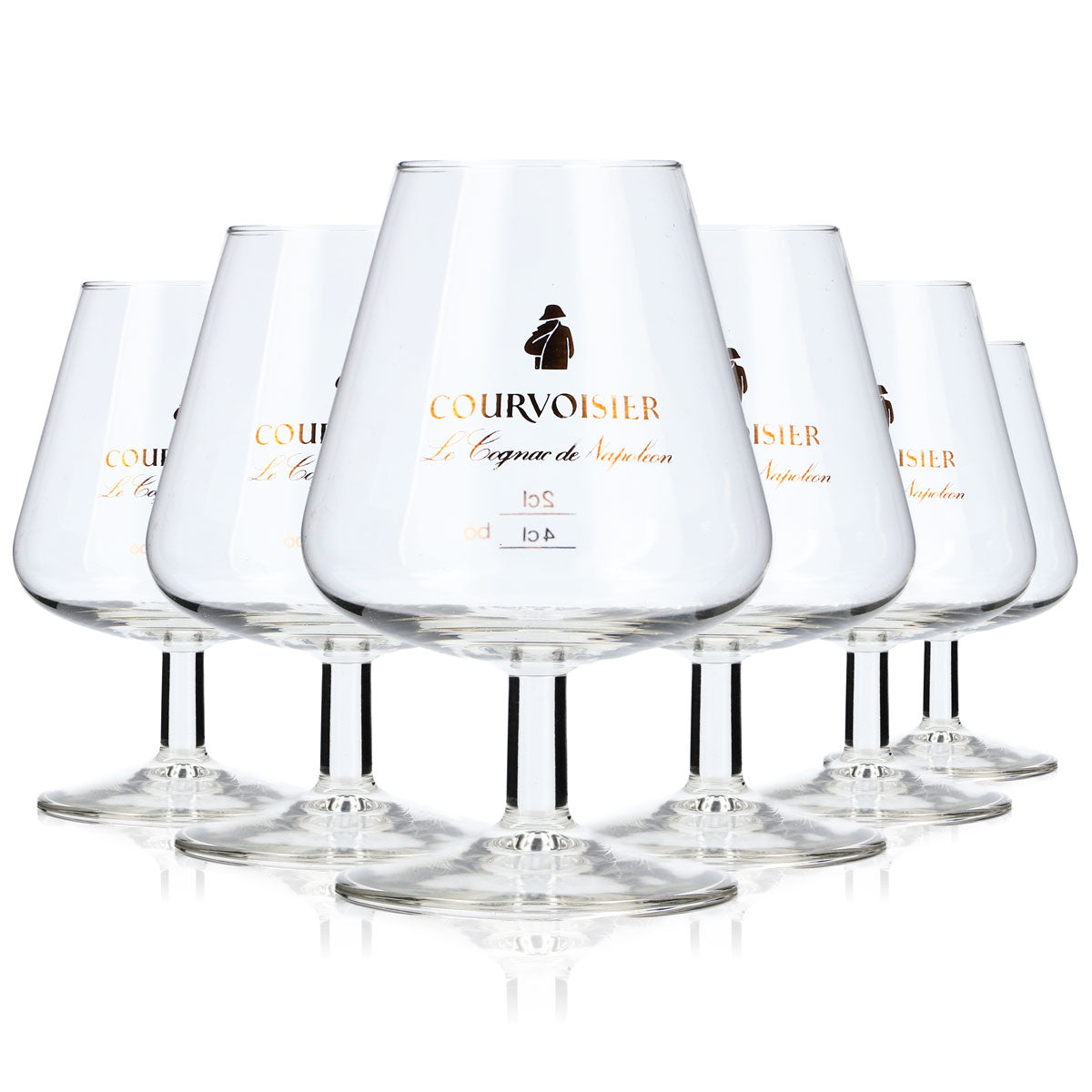 Courvoisier Cognac Szklanka 0,2 l Szklanka do degustacji Szklanki dla smakoszy