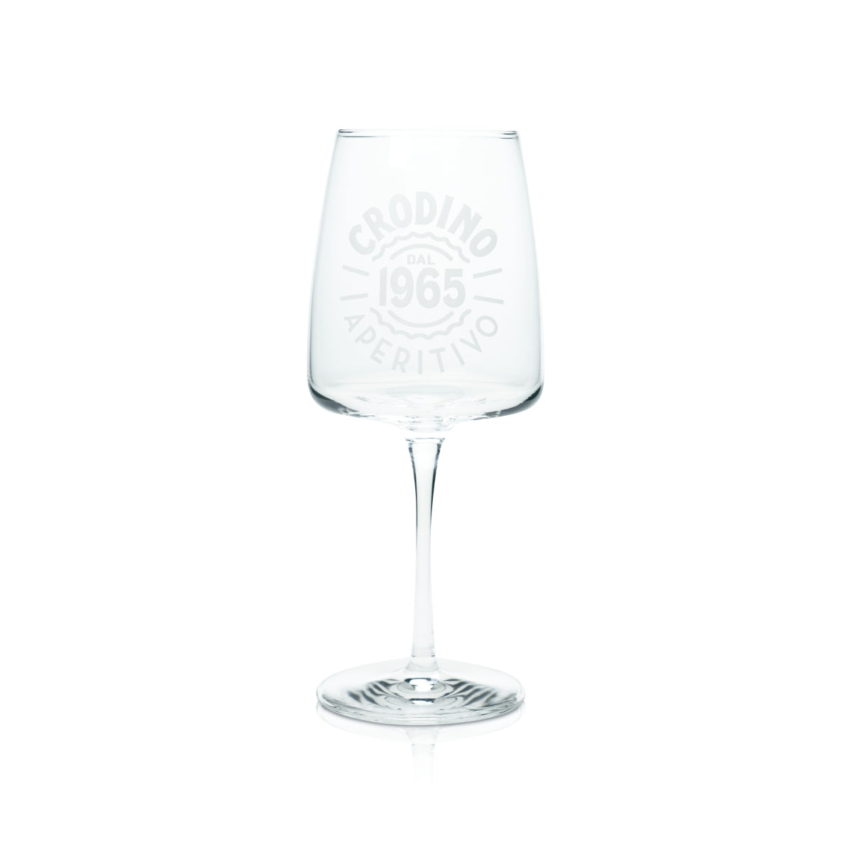 Crodino Aperitivo Glass 48cl Kieliszek do wina 1965 Kieliszki koktajlowe Longdrink Bitter Bar – Widok 2