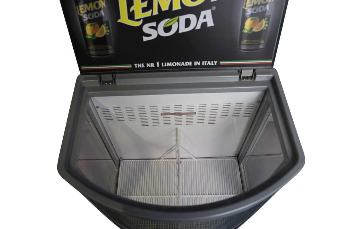 Gablota chłodnicza Crodo Chłodziarka Lada chłodnicza Lemon Soda Mojito Gastro Reklama – Widok 4