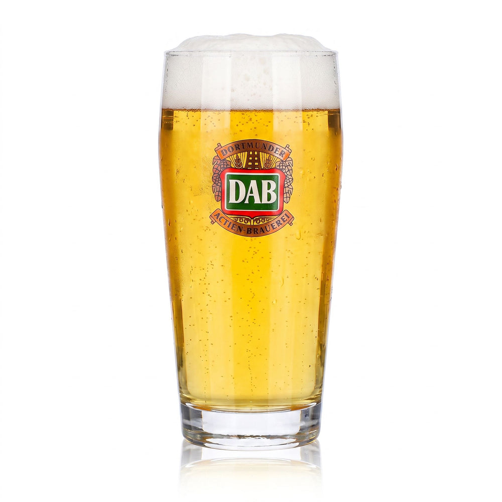 DAB – Dortmunder Aktien Brauerei, szklanka do piwa 0,25 l, kubek DAB